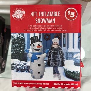 4ft inflatable Christmas decoration